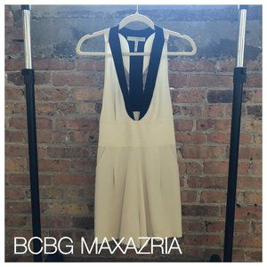 BCBGMaxAzria Hanne Runway Jumpsuit | Cream & Black